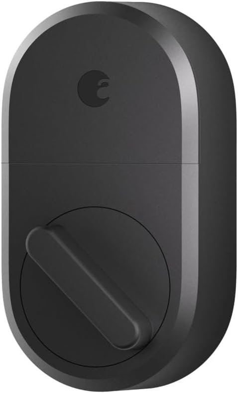 August Home Smart Lock – Keyless Home Entry with Your Smartphone – Dark Gray