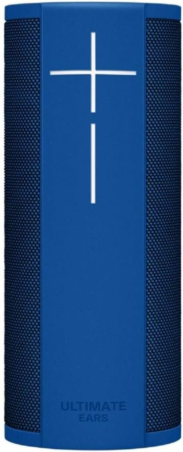 Ultimate Ears MEGABLAST Portable Waterproof Wi-Fi and Bluetooth Speaker with Hands-Free Amazon Alexa Voice Control – Blue Steel