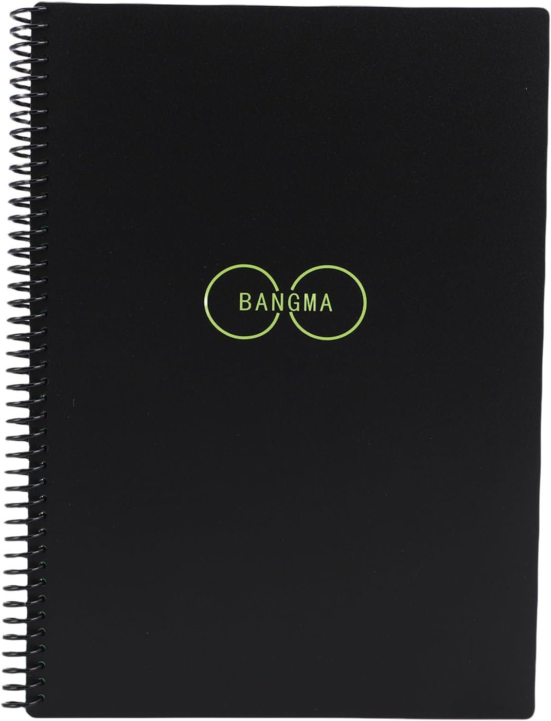 Reusable Smart Notebook, Spiral Binding Water Proof Cover with 30 Sheets Horizontal Line Dot Pages, Notebook Office Products for Note Taking Brainstorming