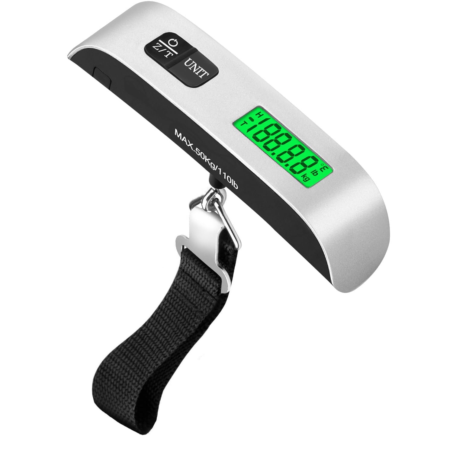 Luggage Weight Scale for Packages – Hanging Scales for Weighing Packages Portable Luggage Scale Travel Essentials 110lb/50kg – Small Suitcase Scale for Travel Accessories for Women & Men