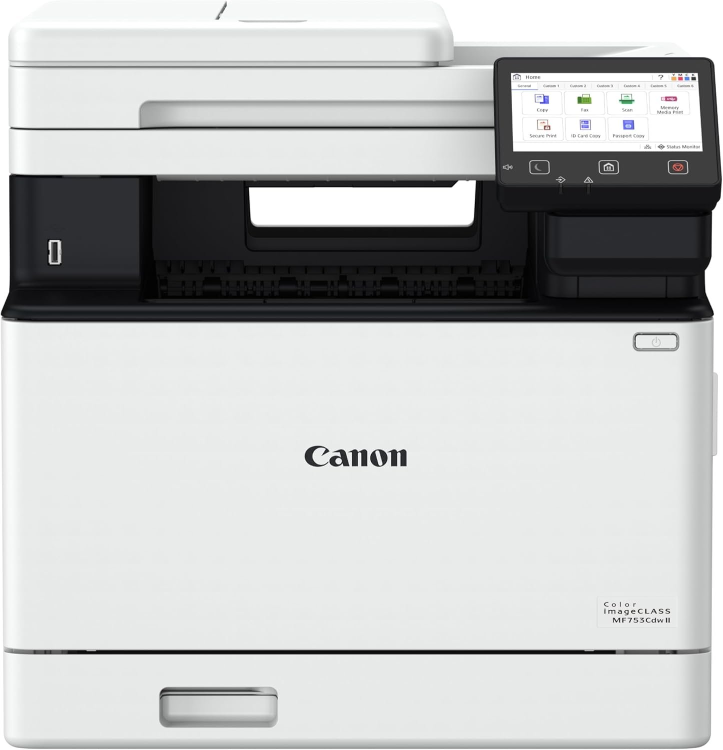 Canon Color imageCLASS MF753Cdw II – Wireless Duplex Laser Printer, All-in-One with Scanner, Copier, Fax, Auto Document Feeder, 3 Year Limited Warranty, 35 PPM