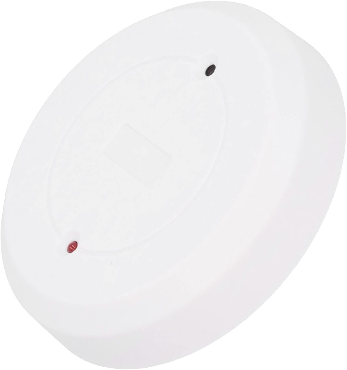 Round Wired Glass Break Alarm Sensor Door Window Glass Break Detector Round Break for Home Security – Tamper Proof Ceiling/Walls Mountable with Dual Sensitivity Adjustment