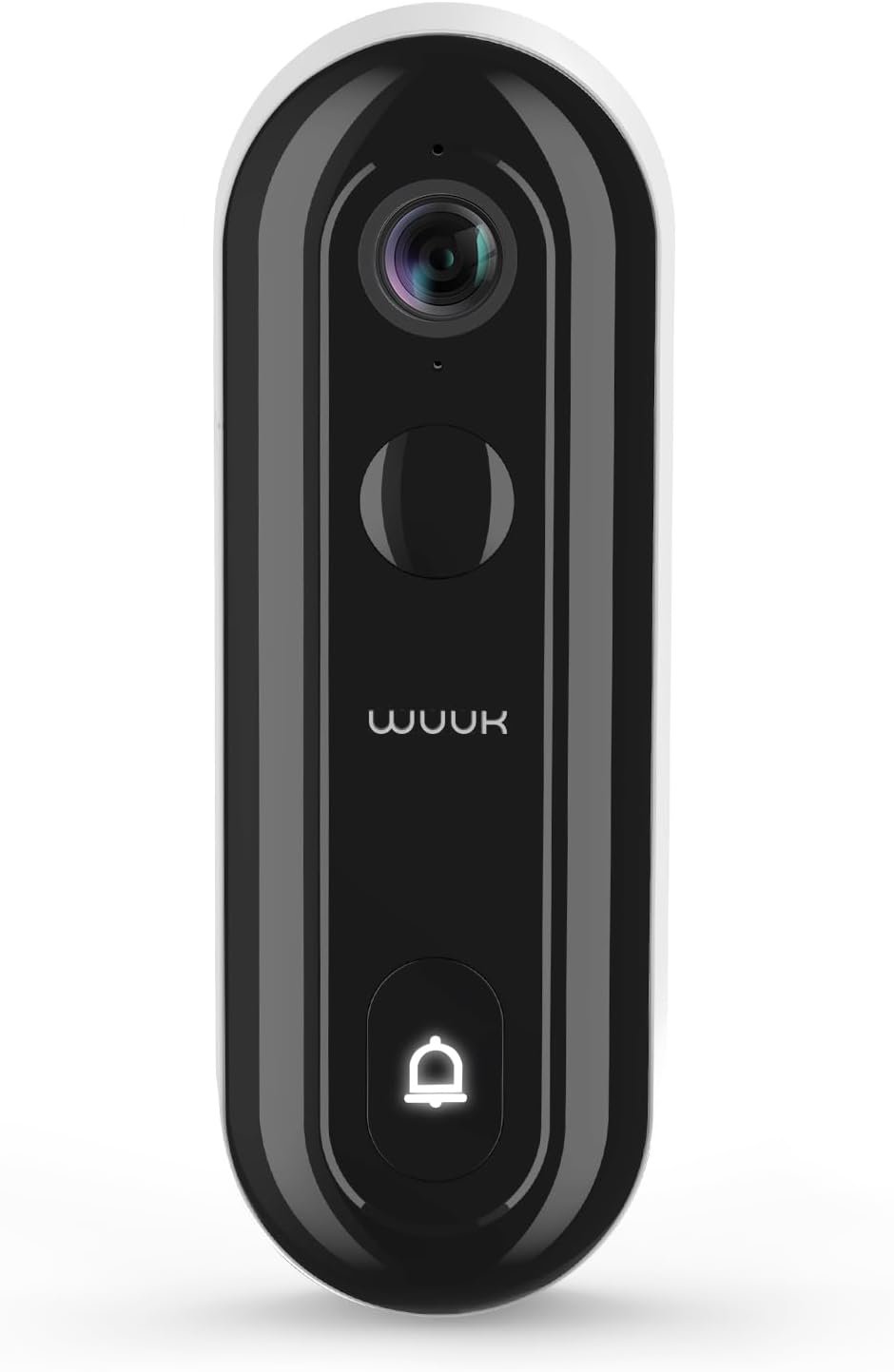 WUUK Add-on 2K Doorbell Camera, Require Existing Base Station, Video Doorbell Wireless/Wired, No Subscription, 2.4/5 GHz WiFi, Human and Motion Detection, Compatible with Alexa and Google Home