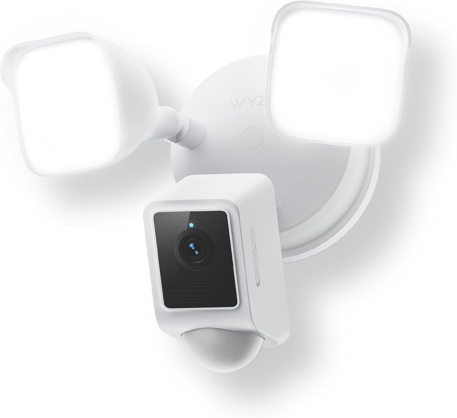 WYZE Floodlight Camera v2, Security Camera Outdoor, 2K HD with Color Night Vision, 2800-Lumen LEDs, 160° Wide View, 105dB Siren, Works with Alexa & Google Assistant, Wired, Free Expert Support
