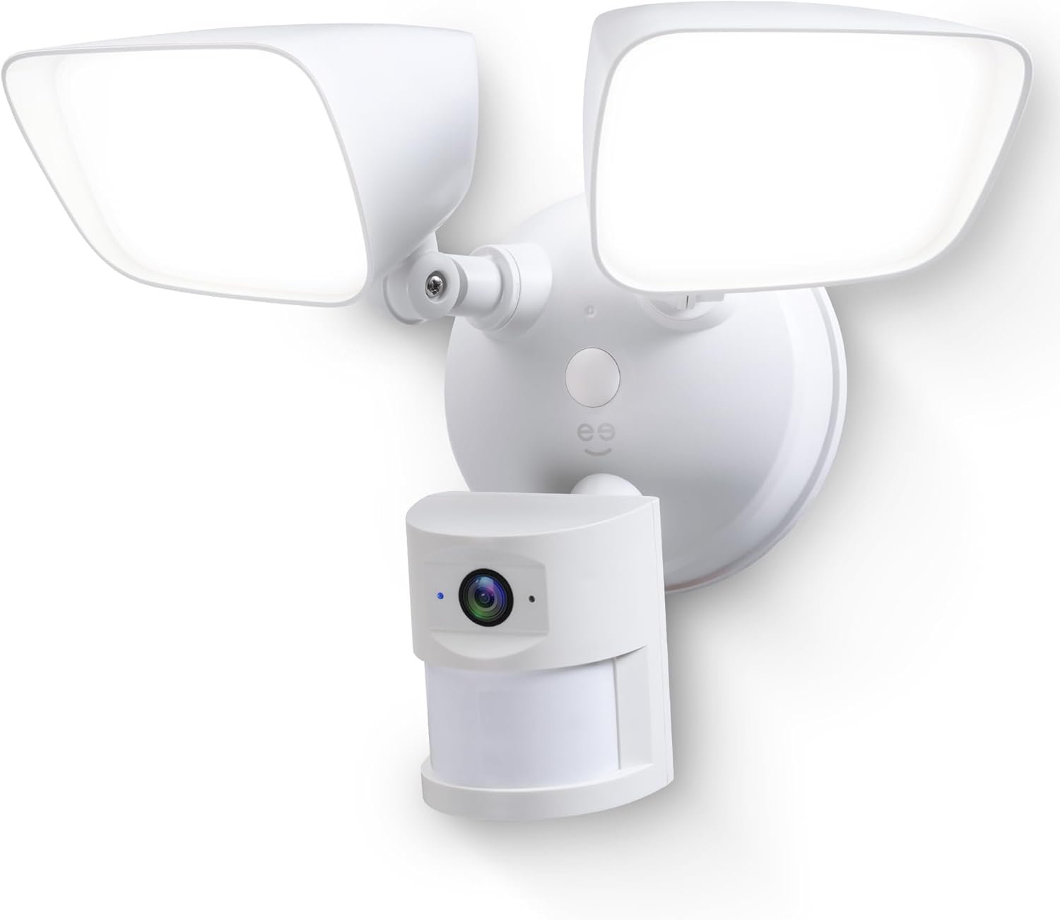Geeni Lighthawk Smart Floodlight Camera – 3MP Ultra-HD Video, 1800 Lumens, Motion-Activated Security Light, Two-Way Audio, & Built-in Siren – Hardwired Outdoor Surveillance – Dual-Band 2.4/5GHz Wi-Fi