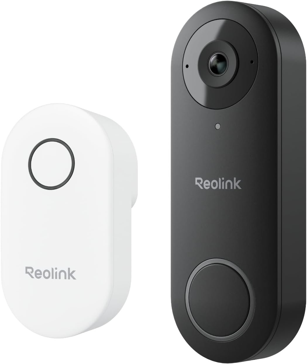 REOLINK Video Doorbell WiFi Camera – Wired 2K Outdoor, 5G&2.4G WiFi, 4:3 Wide View Angle, Smart Detection, Local Storage, No Subscription Front Door Home Security, Customized Reolink Chime