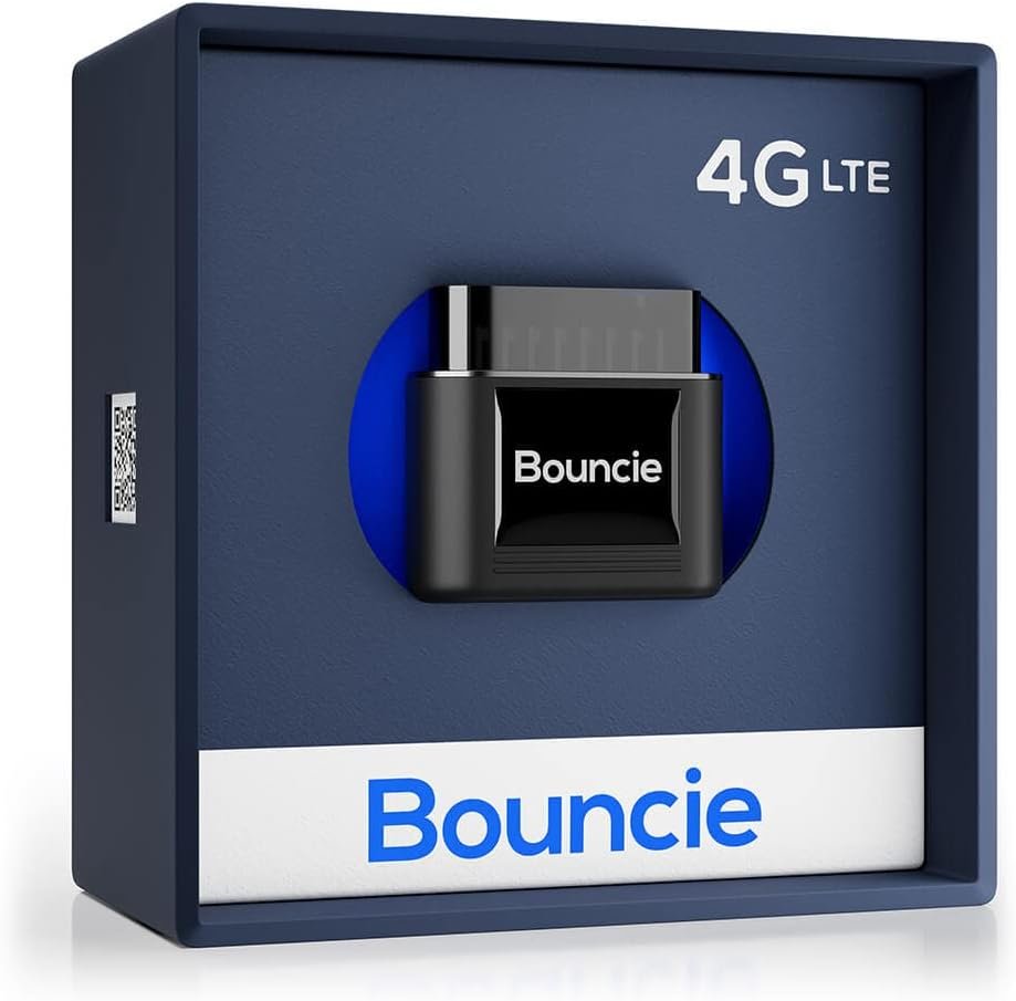 Bouncie GPS Tracker for Vehicles with Real-Time Location, Route History, Speed Monitoring, Geo-Fence & Accident Notifications – for Fleets & Family – Cancel Anytime