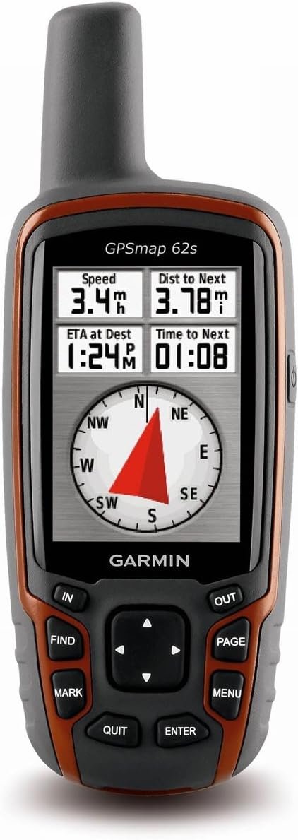Garmin GPSMAP 62S Handheld GPS Navigator
