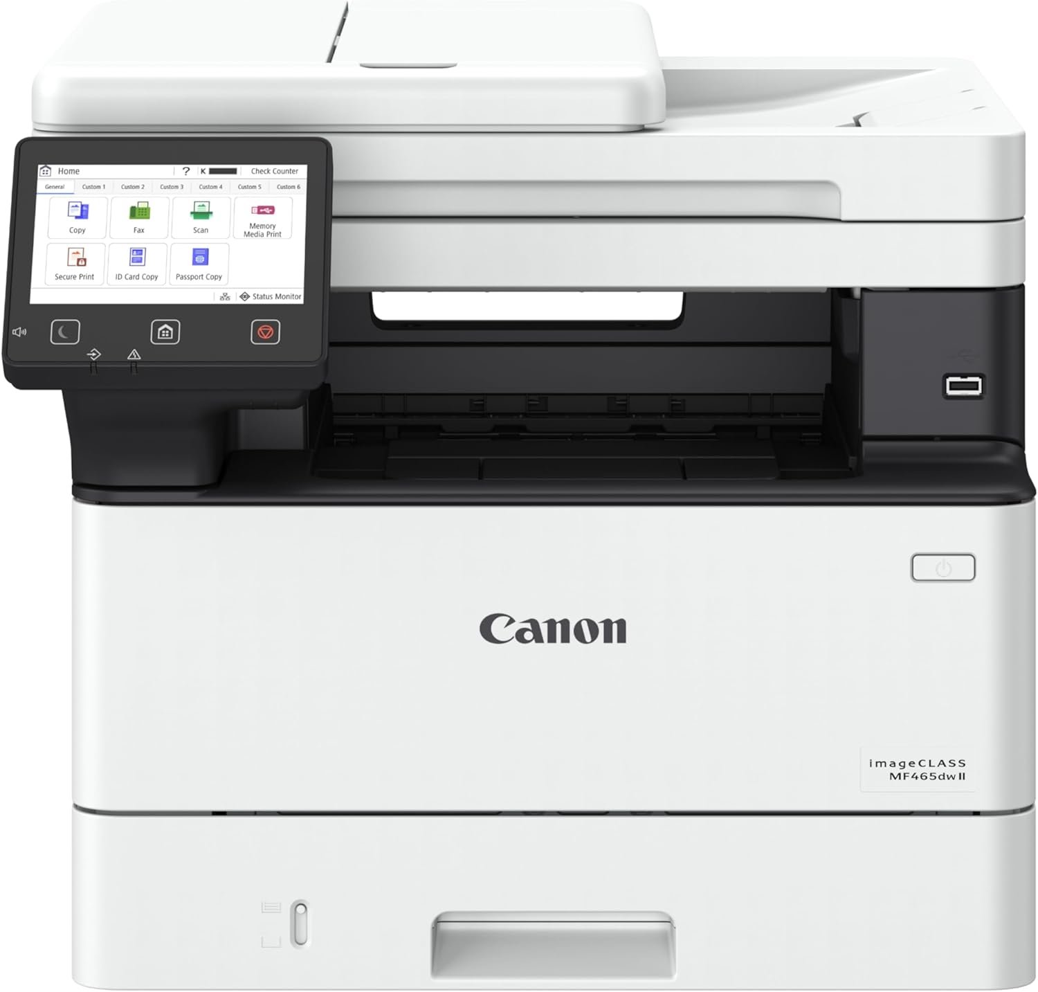 Canon imageCLASS MF465dw II – Monochrome Wireless Duplex Laser Printer with Print, Copy, Scan, Fax, Expandable Paper Capacity and 3 Year Limited Warranty, 42 PPM