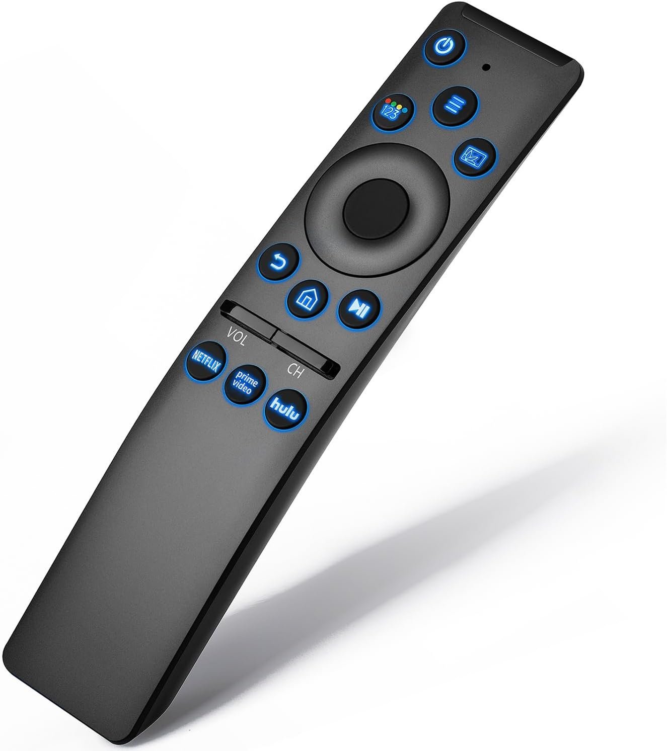 Backlit Universal Remote Control for Samsung Smart TV, Samsung Remote Control Replacement, Compatible for UHD QLED 8K 4K Smart TVs, with Shortcut Buttons for Netflix, Prime Video and Hulu