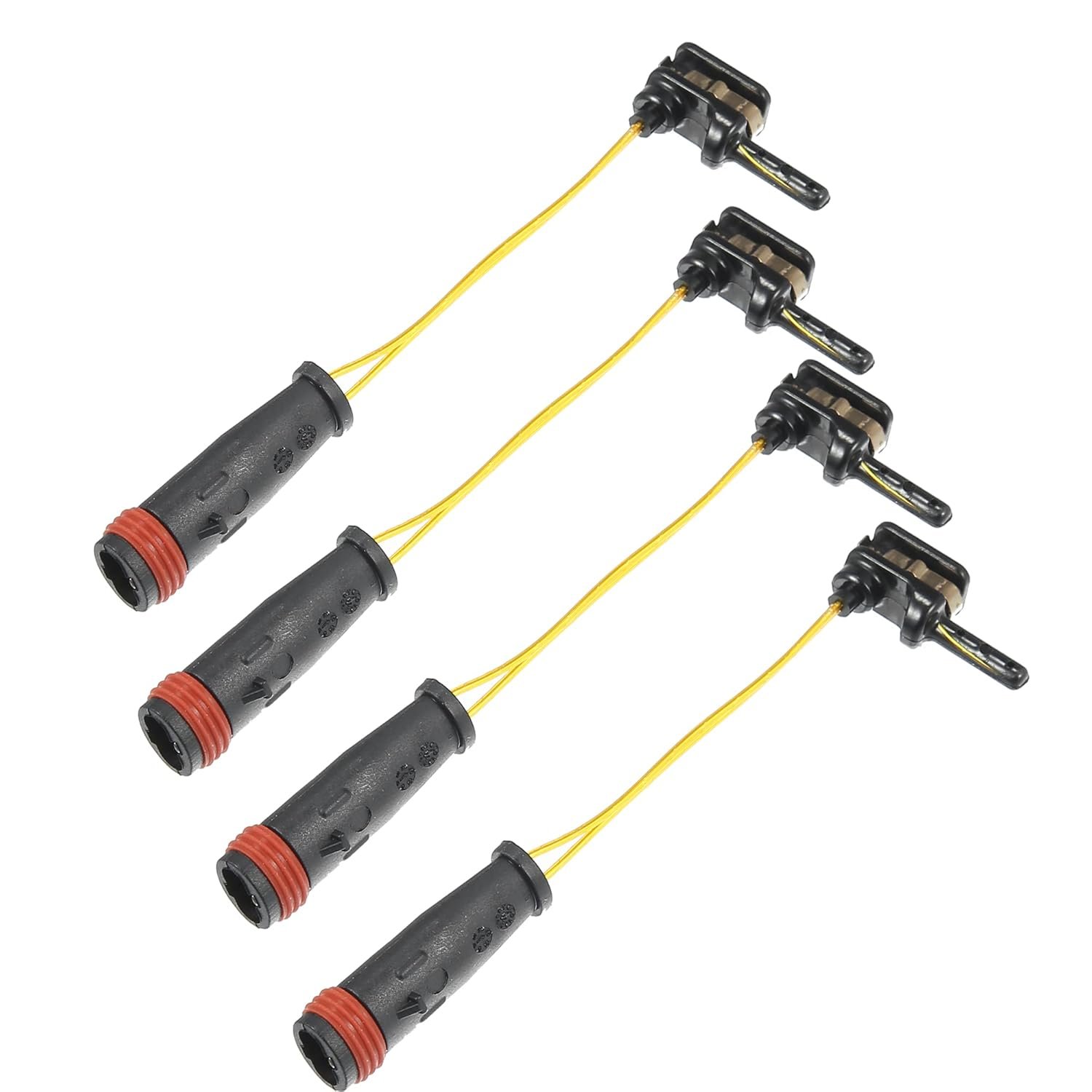 X AUTOHAUX 4pcs 2115401717 Front Rear Disc Break Pad Wear Sensor for Mercedes-Benz CL500 S430 2000-2006
