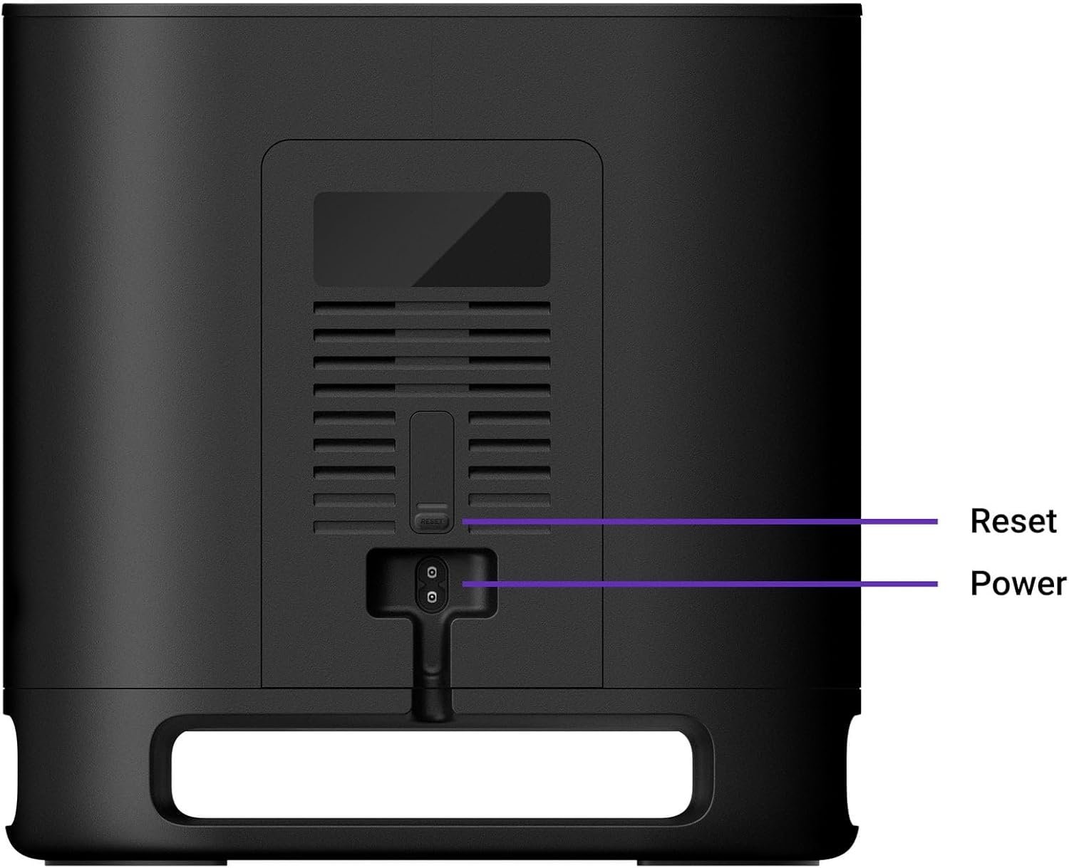 onn. Roku Wireless Subwoofer – 10″ Driver with 150W Peak Power for Enhanced Home Theater Bass (Renewed)