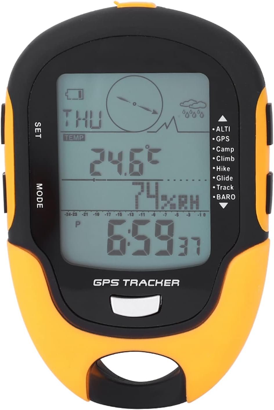 Handheld Navigator, Portable Navigation Receiver with Beidou Dual Navigation for Outdoor Hiking and Camping