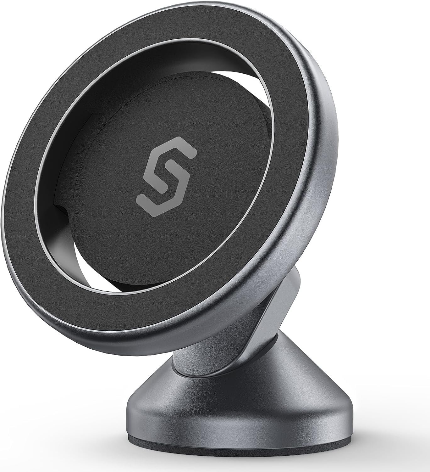 SYNCWIRE for MagSafe Car Mount – 360 Rotation Magnetic Phone Holder for Car Dashboard, Strong Magnet Car Phone Holder Mount Compatible iPhone 17 Pro Max Air 16 15 14 13 – Car Accessories for Women Men
