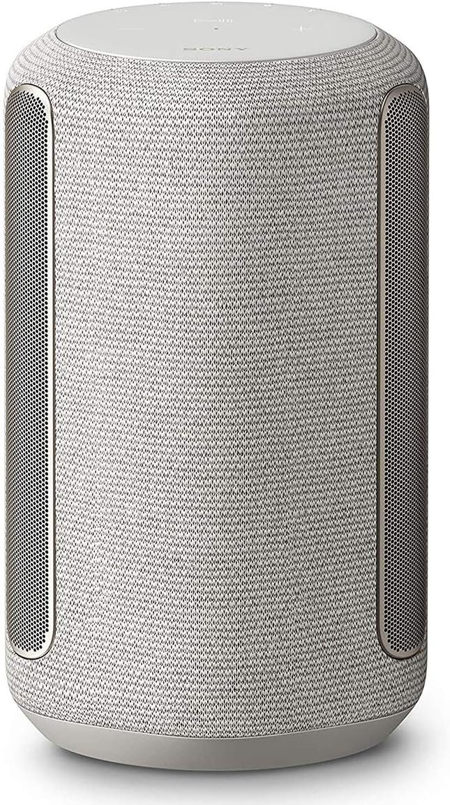 Sony SRS-RA3000 360 Reality Audio Wi-Fi / Bluetooth Wireless Speaker, Works with Alexa and Google Assistant, Light Gray