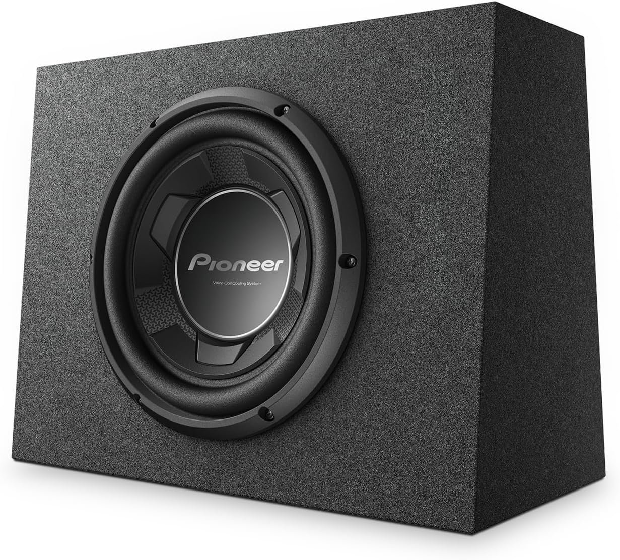 PIONEER TS-WX106B 10” Speakers – 1100W Max, Pre-Loaded, Easy Installation, Enclosure Included