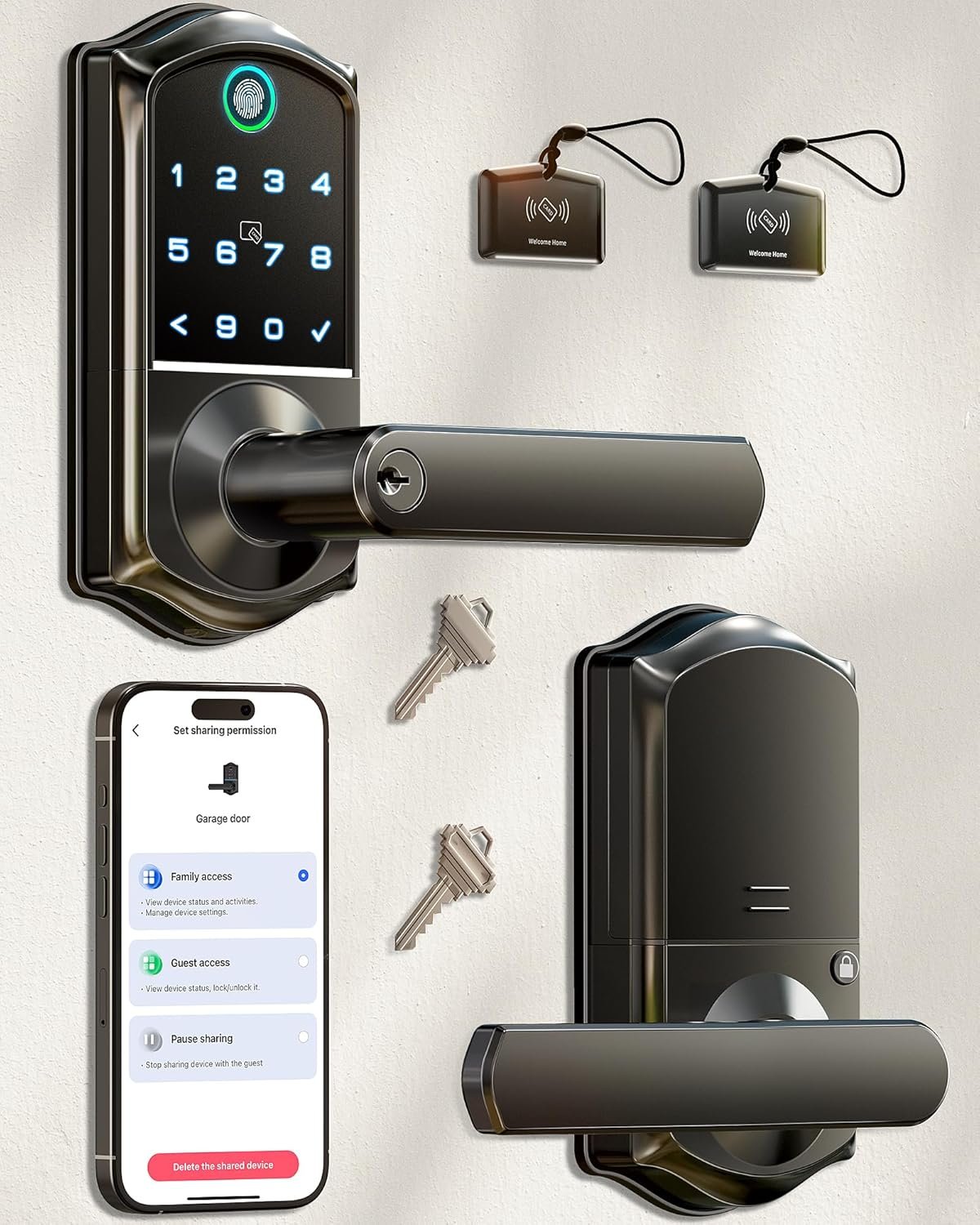 Veise Fingerprint Smart Lock