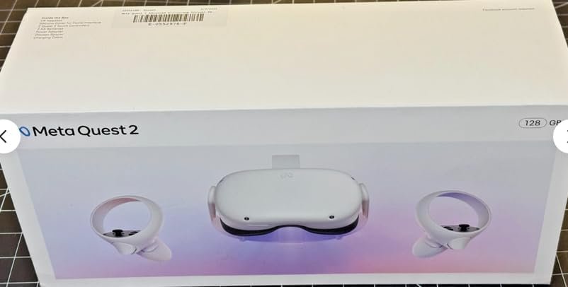 Oculus Quest 2 VR Headset 128GB Set, White – Advanced All-in-One Virtual Reality Headset Cover Set
