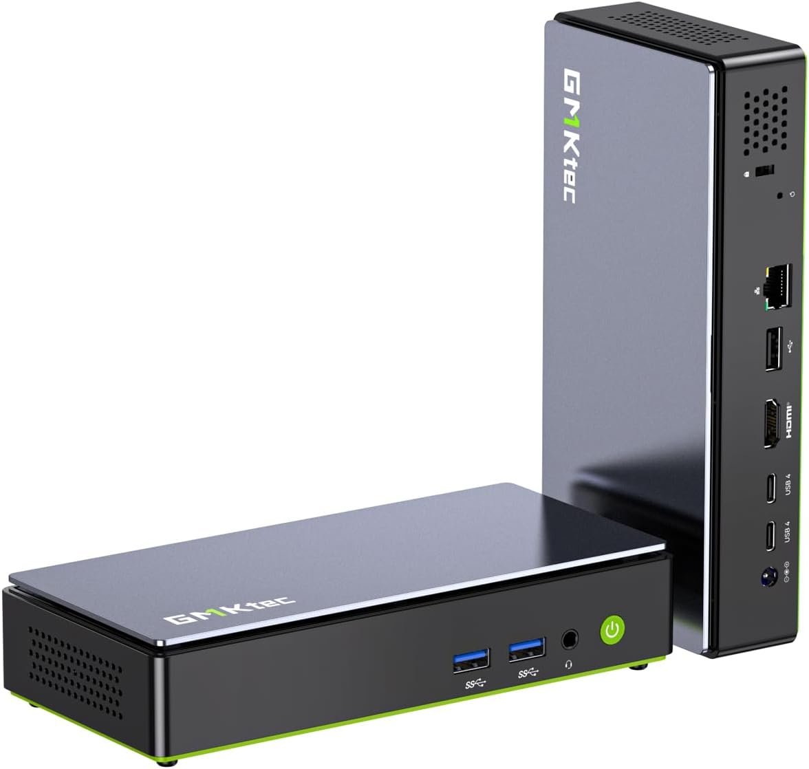 GMKtec K13 Gaming Mini PC AI Intel Ultra 7 256V (up to 4.8GHz) (Beats i9-13900HK/ R7 8745HS), Desktop Computer NPU/GPU: 115 Tops, 5GbE LAN, Dual USB4, 16GB LPDDR5X, 1TB SSD