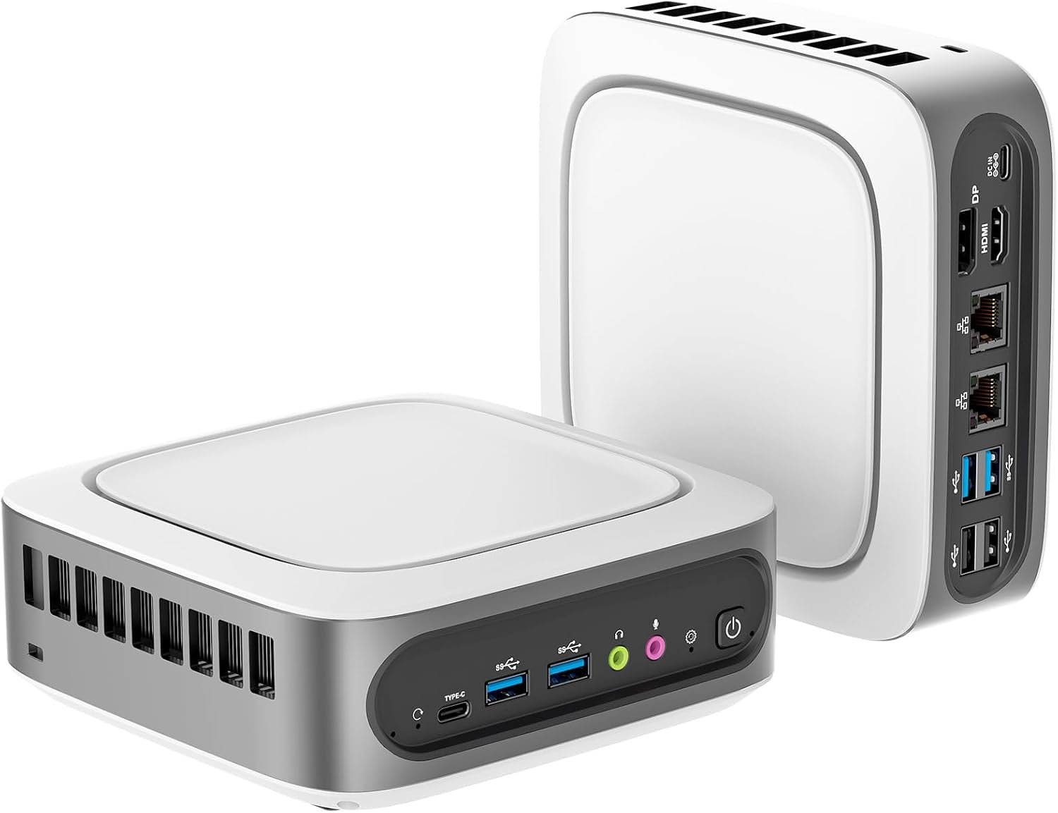 Mini PC i9 Intel Core i9-11900H(4.9GHz, 8C/16T), 16GB DDR4 512GB SSD, Mini Desktop Computer 4K Triple Display, 2.5G Dual LAN, WiFi6, BT5.2, 6X USB Ports, MGI9 Micro PC for Home/Office
