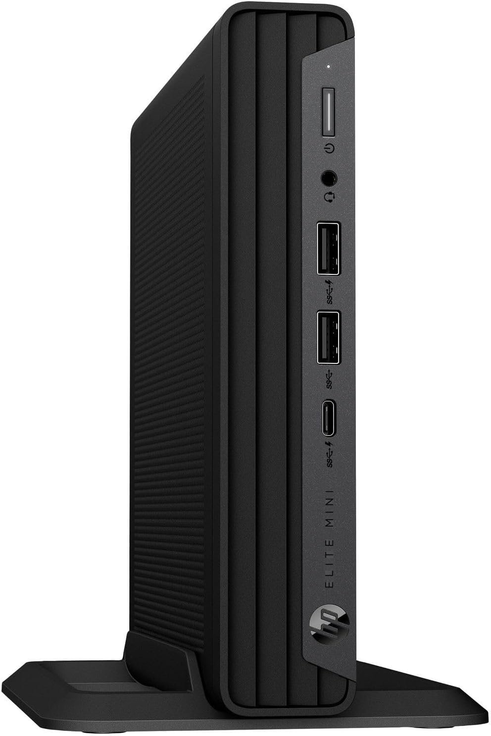 HP Elite Mini 800 MFF Desktop Computer for Business, Intel Core i9-14900, with 32GB DDR5 RAM, 2TB PCIe SSD, 2 DisplayPort, WiFi 6, RJ-45, wired Keyboard & Mouse & Stand, Windows 11 Pro, Carbon Black