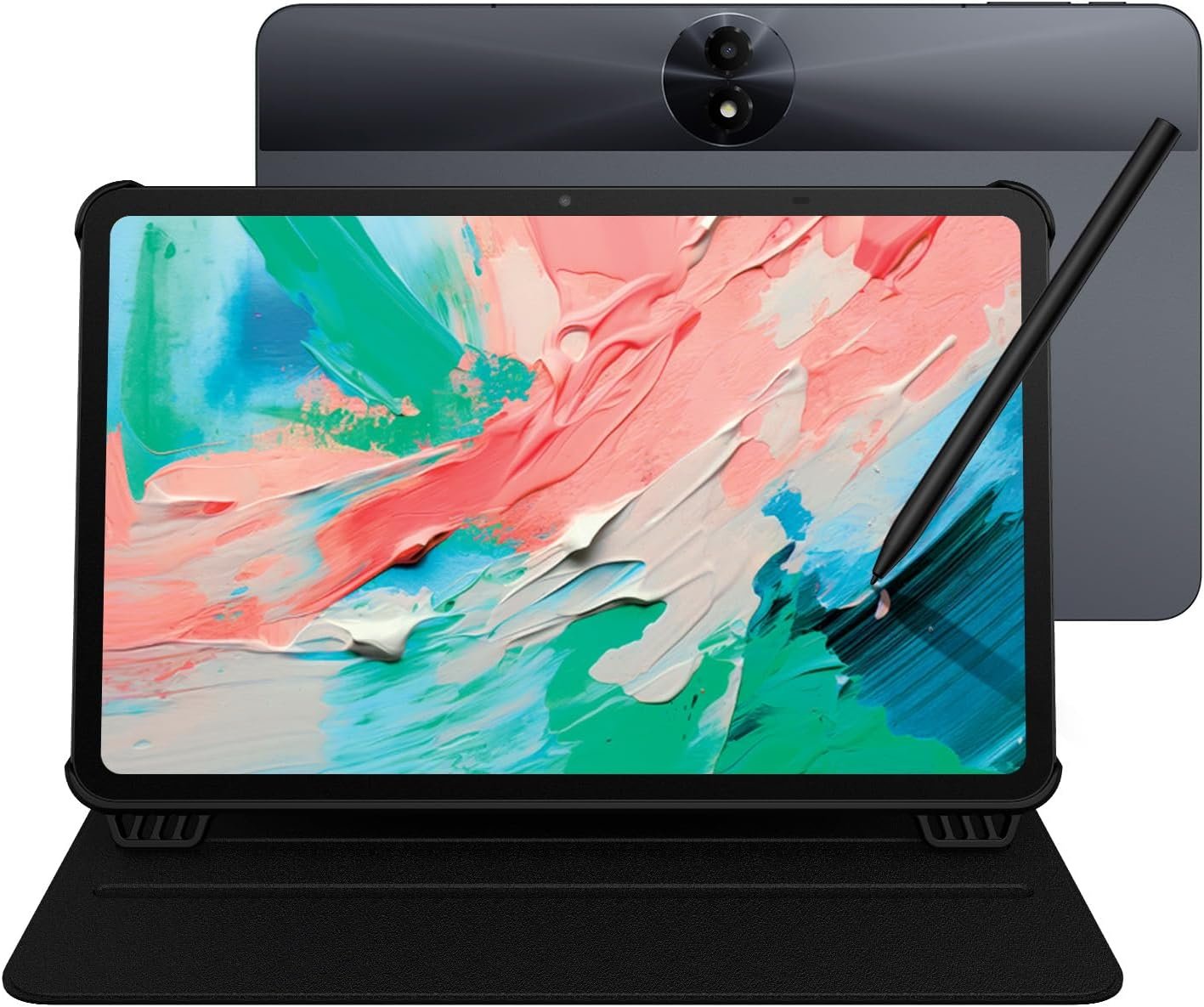TCL NXTPAPER 11 Gen 2 Android Tablet, 11″ Drawing Pad & Digital Notebook, Stylus & Flip Case Included, NXTPAPER 4.0 Display, Android 15, AI Tools, 6+6GB RAM, 64GB Storage, Gray (Renewed)