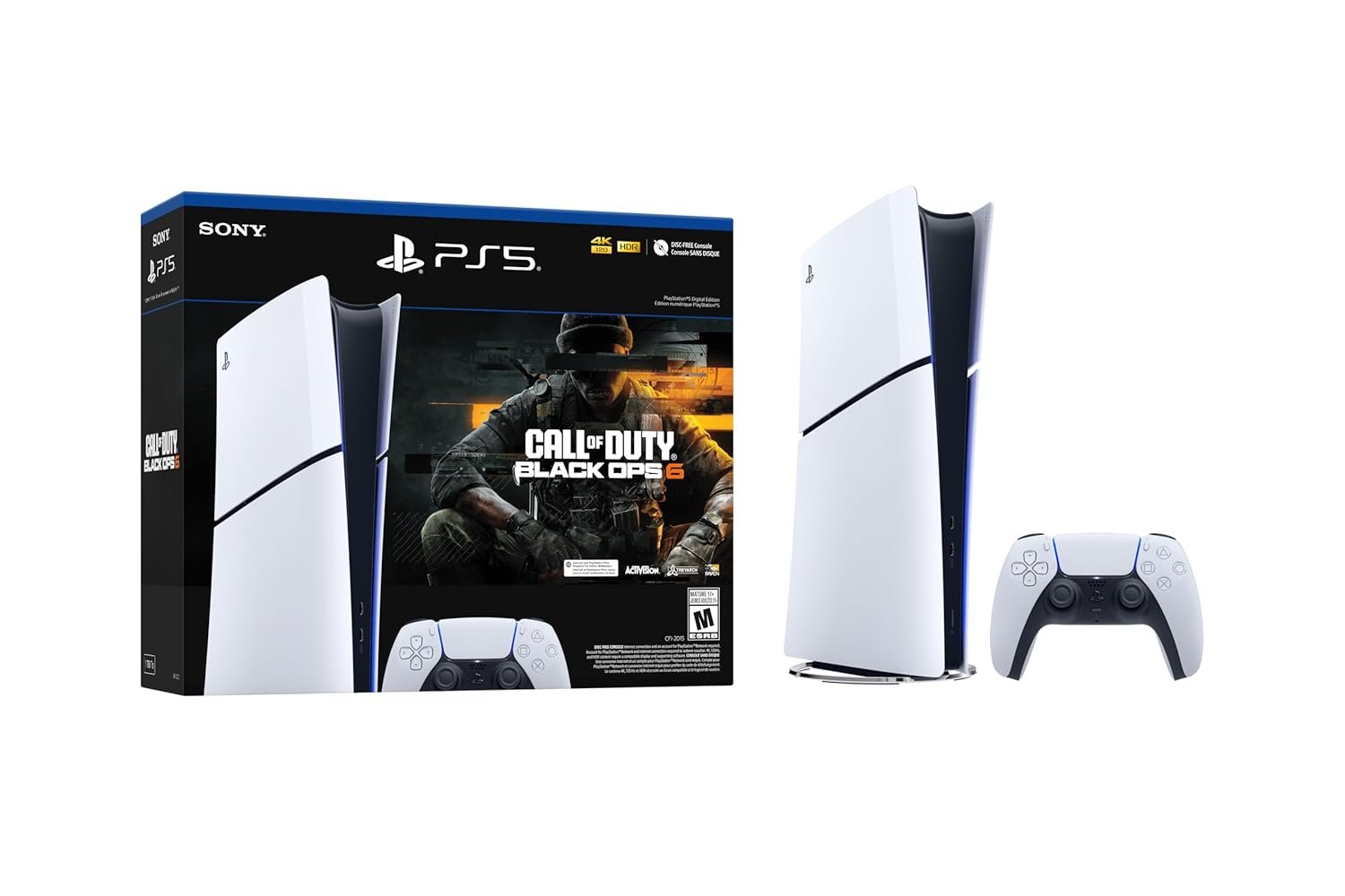 PlayStation®5 Digital Edition – Call of Duty®: Black Ops 6 Bundle (model group – slim)