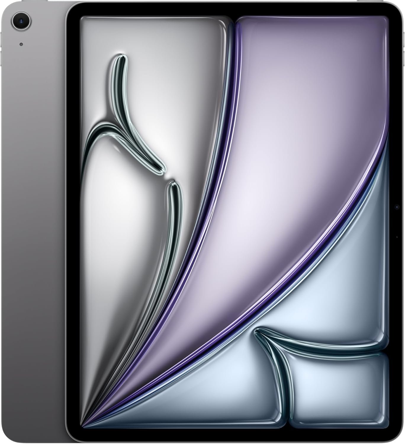 Apple iPad Air 13-inch (M2): Built for Apple Intelligence, Liquid Retina Display, 1TB, 12MP Front/Back Camera, Wi-Fi 6E, Touch ID, All-Day Battery Life — Space Gray