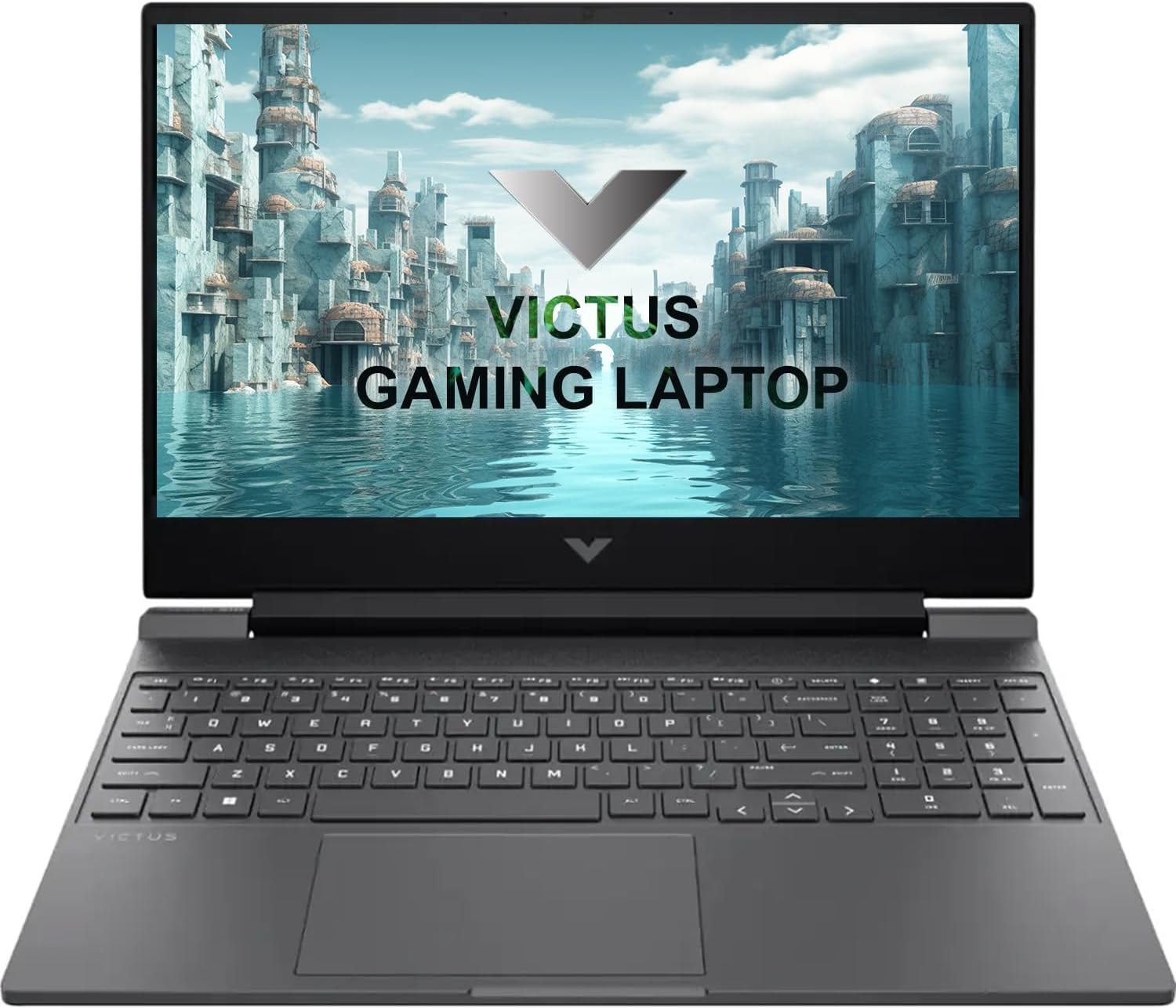HP Victus 15.6 Inch Full HD Gaming Laptop | AMD Ryzen 5 7535HS, 6-Core Processor | 32GB DDR5 RAM, 1TB SSD | Radeon RX 6550M Graphic | Mica Silver | Windows 11 | Backlit Keyboard | WiFi-6