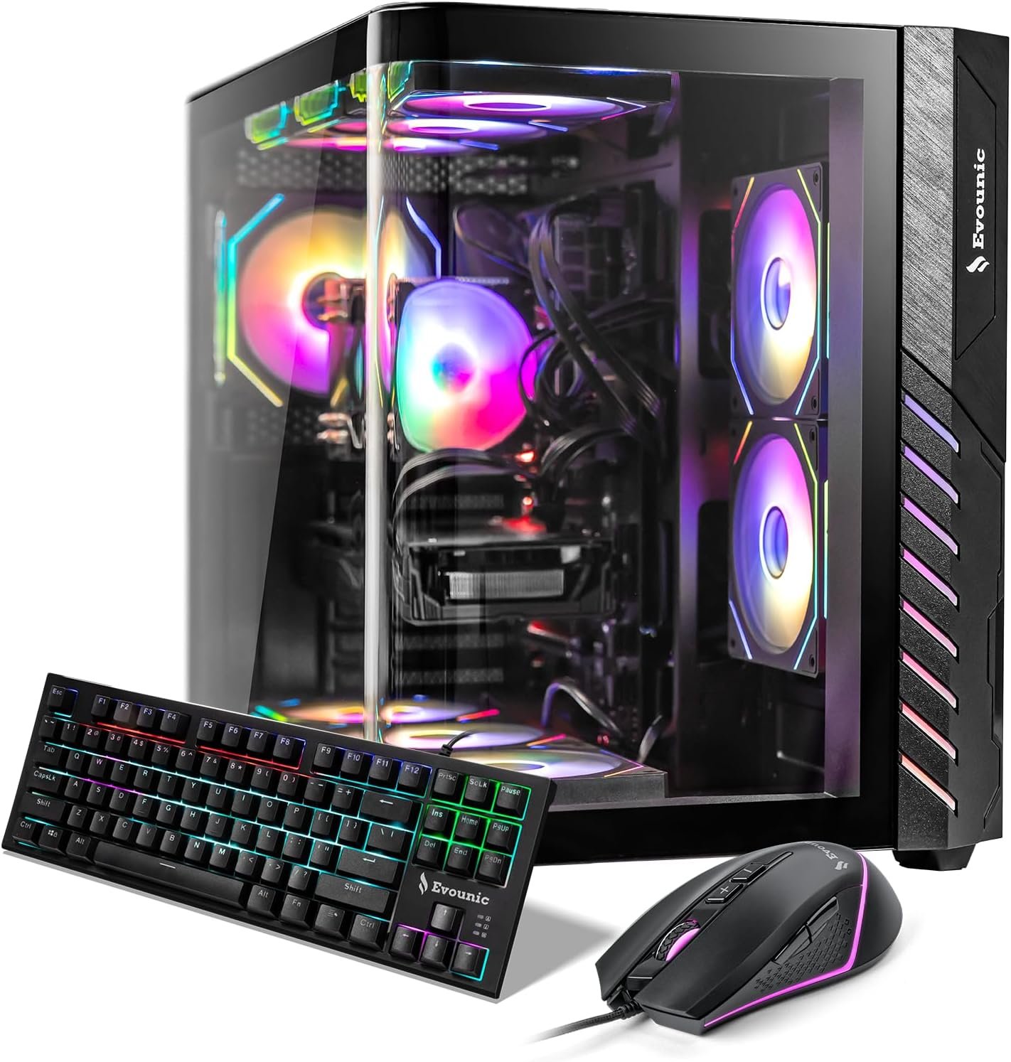 Liquid Cooled Gaming PC Desktop Computer, i7-11700KF up to 4.90GHz, RTX 3070 GDDR6, 32GB DDR4 RAM, 1TB NVME SSD, Windows 11, Prebuilt Gaming PC