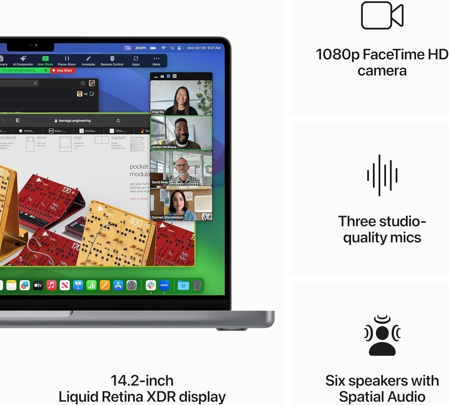 Apple 2023 MacBook Pro with Apple M3 Chip, 14 Inches, 16GB RAM, 512GB Storage, Space Gray (Renewed)