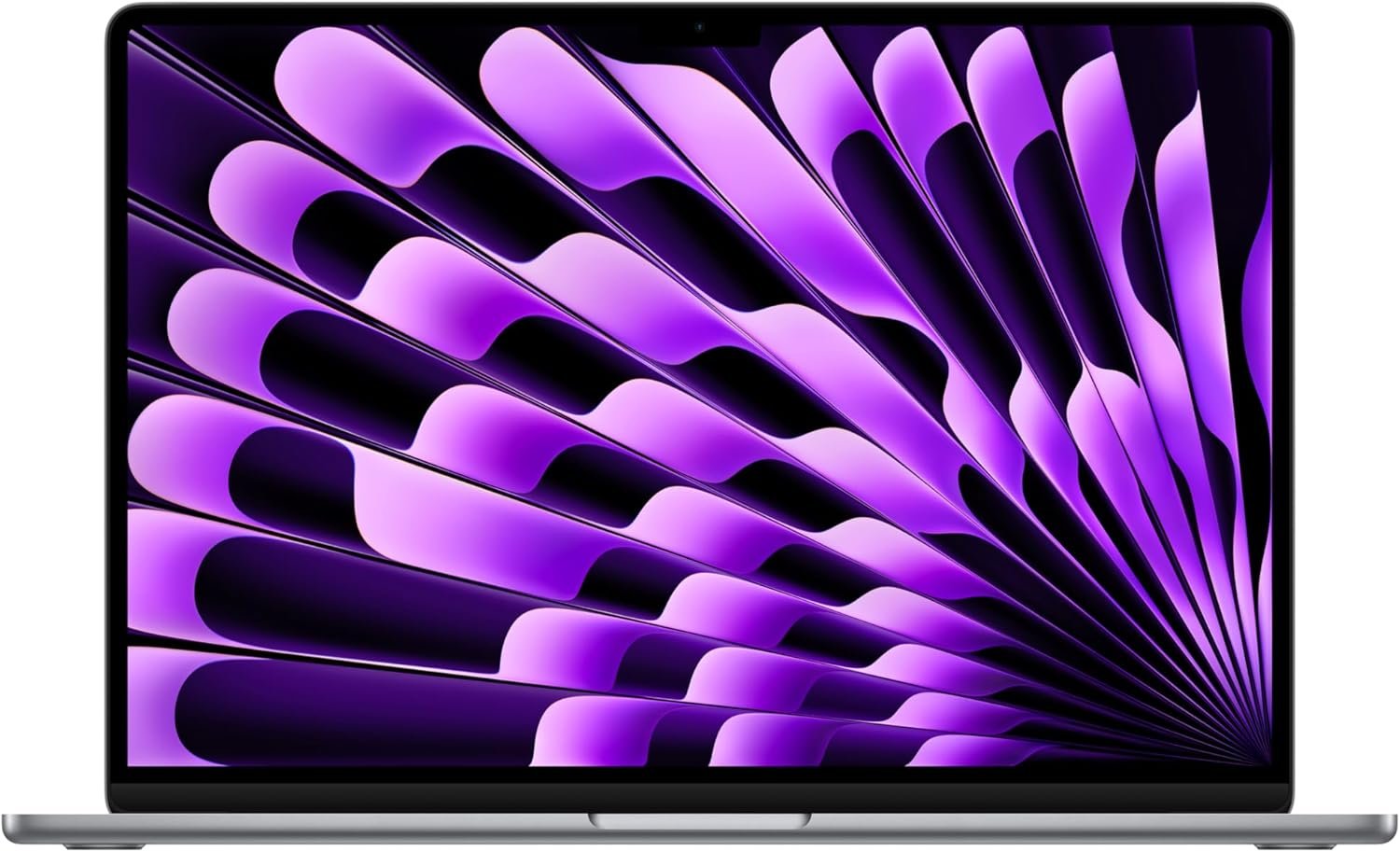 Apple 2024 MacBook Air with Apple M3 Chip, 15-inch, 16GB RAM, 512GB SSD, Space Gray (Renewed)